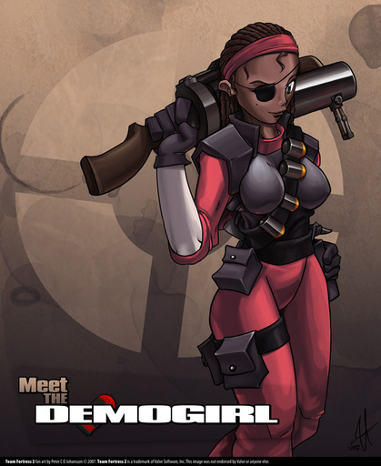 Team Fortress 2 - Фан-арт по TF2: girls...